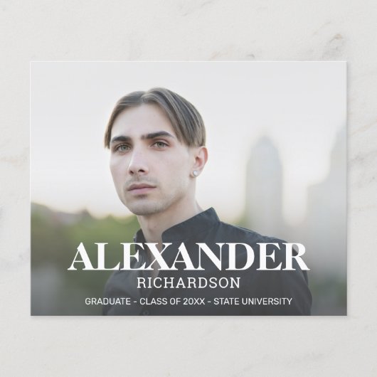 Mod Name Foto Graduation Party (Vorderseite)