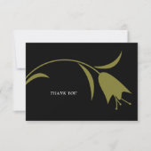 MOD OLIVE TULIP WEDDING DANKESKARTE (Vorderseite)