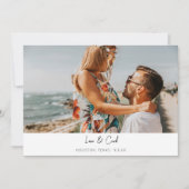 MOD Para Foto Horizontal Save the Date Einladung (Vorderseite)