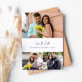MOD Para Foto Trio H Save the Date - Klein Einladung