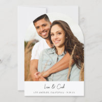 MOD Para Foto Vertikal Save the Date Arc