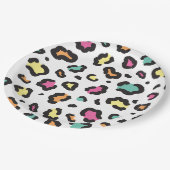 Mod Party Animals Kindergeburtstagsparty Pappteller (Schrägansicht)