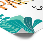 Mod Party Animals Kinderparty Poster (Ecke)