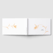 MOD PEACH TULIP WEDDING GÄSTEBUCH (Voll)
