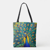 Mod Pfau Tasche (Rückseite)