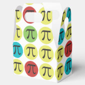 Mod Pi Day - farbenfrohe Pi-Symbolzirkel Geschenkschachtel (Geöffnet)