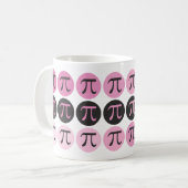 Mod Pi - Pink Pi Tasse (Vorderseite Links)