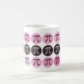 Mod Pi - Rosa Pi-Geschenktasse Kaffeetasse (Mittel)
