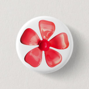 MOD PINK Blume Button - Bouquet Spring Summer Gard