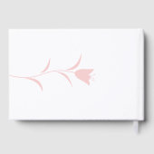 MOD PINK TULIP WEDDING GÄSTEBUCH (Rückseite)