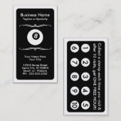 Mod POOL-HALL-Loyalitätskarte Treuekarte (Vorne/Hinten)