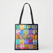 Mod Pop Art Artists Tasche (Vorderseite)