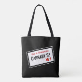 Mod Pop Art Electric Air Guitar Tasche (Rückseite)