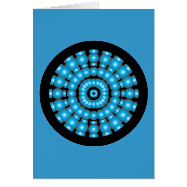 Mod Psychedelic Spheres Dartboard (Vorne)