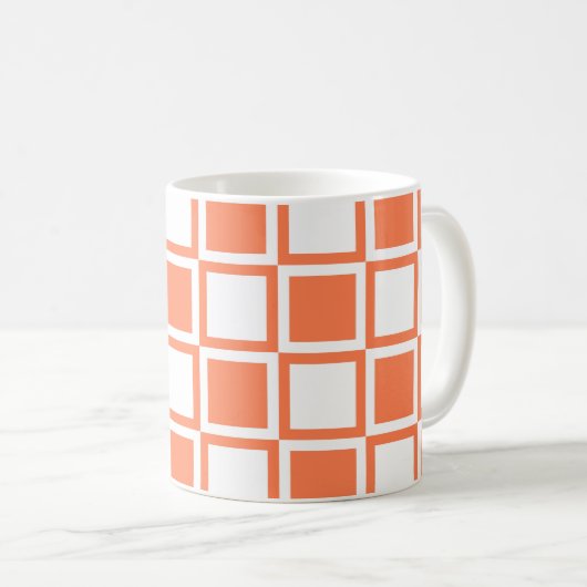 Mod-Quadrate Kaffeetasse (VorderseiteRechts)