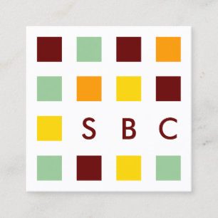 Mod Quadratische Visitenkarte