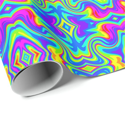 Mod Rainbow 3 Geschenkpapier (Rolleneckpunkt)