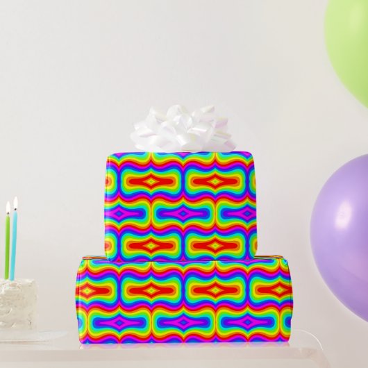 Mod Rainbow Geschenkpapier (Partygeschenke)