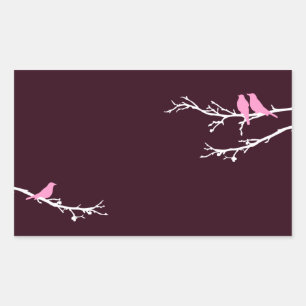 Mod Rechteckiger Aufkleber