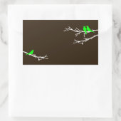 Mod Rechteckiger Aufkleber (Tasche)