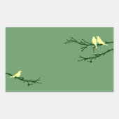 Mod Rechteckiger Aufkleber (Vorderseite)