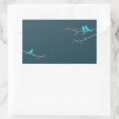 Mod Rechteckiger Aufkleber (Tasche)