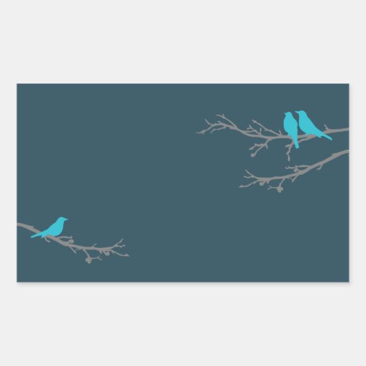 Mod Rechteckiger Aufkleber (Vorderseite)