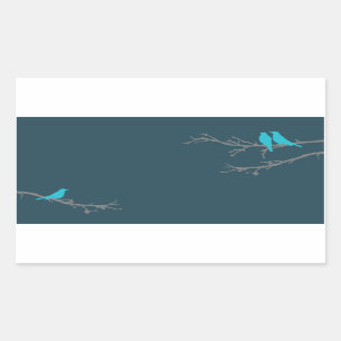 Mod Rechteckiger Aufkleber