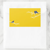 Mod Rechteckiger Aufkleber (Tasche)