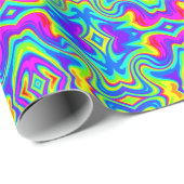 Mod Regenbogen 3 Geschenkpapier (Rolleneckpunkt)