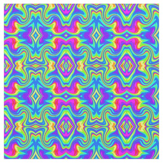 Mod Regenbogen 3 Stoff (Nahaufnahme)