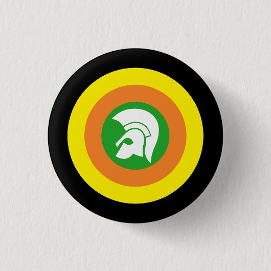 Mod Reggae Abzeichen Button (Vorderseite)