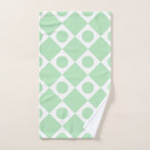 Mod Retro 60er Mint Badhandtuch Set (Handtuch)