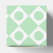 Mod Retro 60er Mint Geschenkschachtel (Oben)