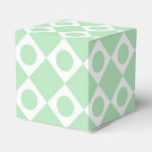 Mod Retro 60er Mint Geschenkschachtel (Rückseite)