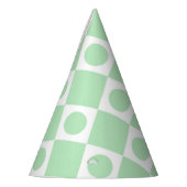 Mod Retro 60er Mint Partyhütchen (Links)