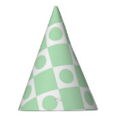 Mod Retro 60er Mint Partyhütchen (Rechts)
