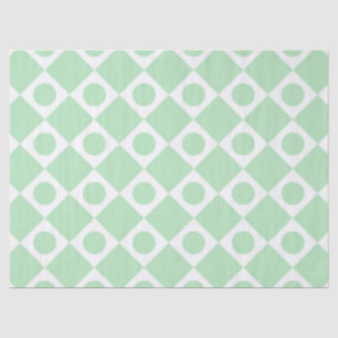 Mod Retro 60er Mint Seidenpapier
