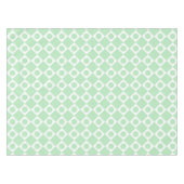 Mod Retro 60er Mint Tischdecke (Vorderseite (Horizontal))