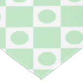 Mod Retro 60er Mint Tischdecke (Schrägansicht)