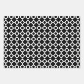 Mod Retro 60's Black Geschenkpapier Set (Vorderseite 2)