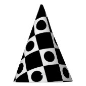 Mod Retro 60's Black Partyhütchen (Rechts)