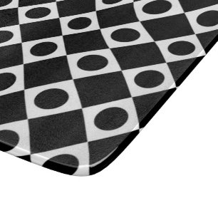 Mod Retro 60's Black Schneidebrett