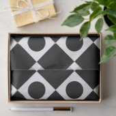 Mod Retro 60's Black Seidenpapier (Geschenk)