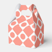 Mod Retro 60's Cantaloupe Geschenkschachtel (Rückseite)