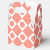 Mod Retro 60's Cantaloupe Geschenkschachtel (Geöffnet)