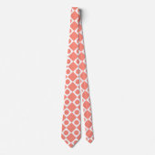 Mod Retro 60's Cantaloupe Krawatte (Vorderseite)
