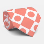 Mod Retro 60's Cantaloupe Krawatte (Gerollt)