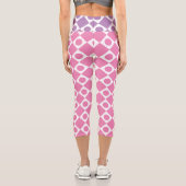 Mod Retro 60's Custom Color Capri Leggings (Rückseite)