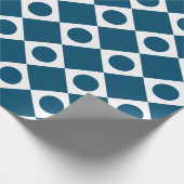 Mod Retro 60's Custom Color Wrapping Paper Geschenkpapier (Ecke)